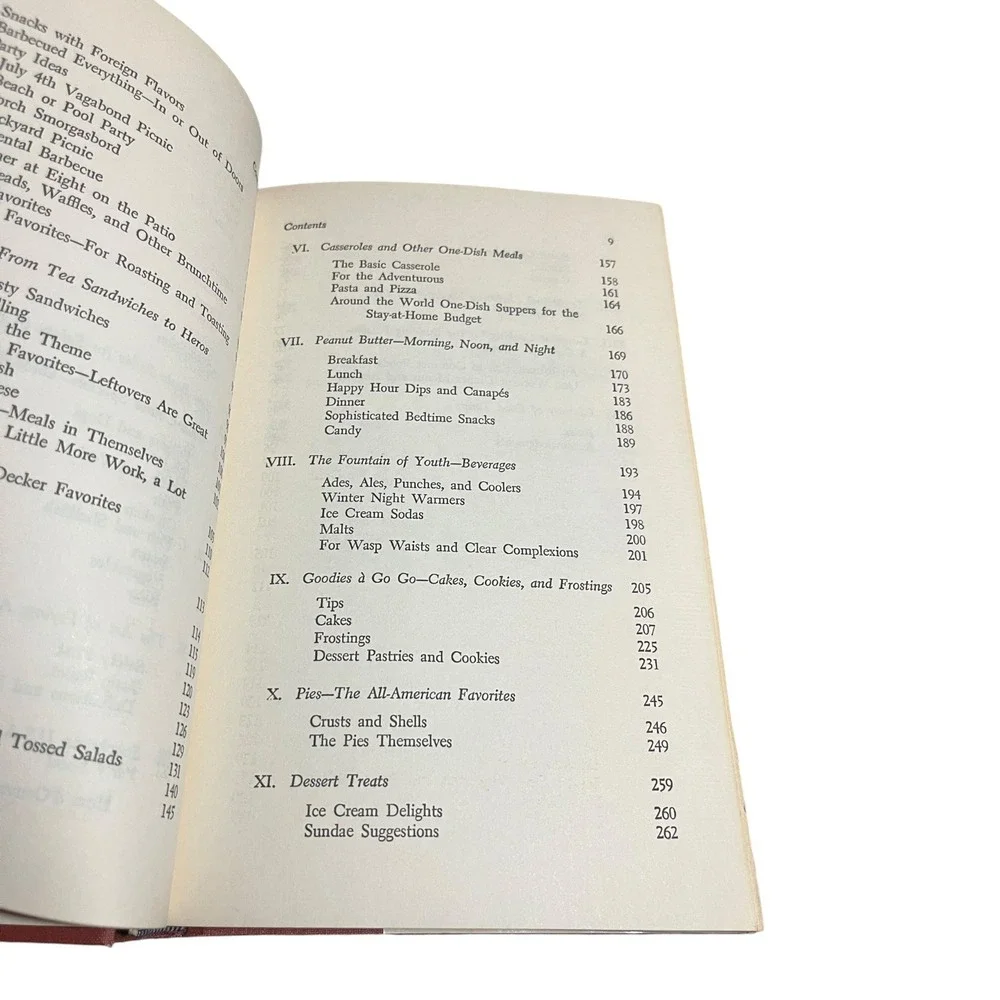 Simple‎ Family Favorites Jean H Shepard 1970 Vintage Cookbook Hardcover Retro DJ